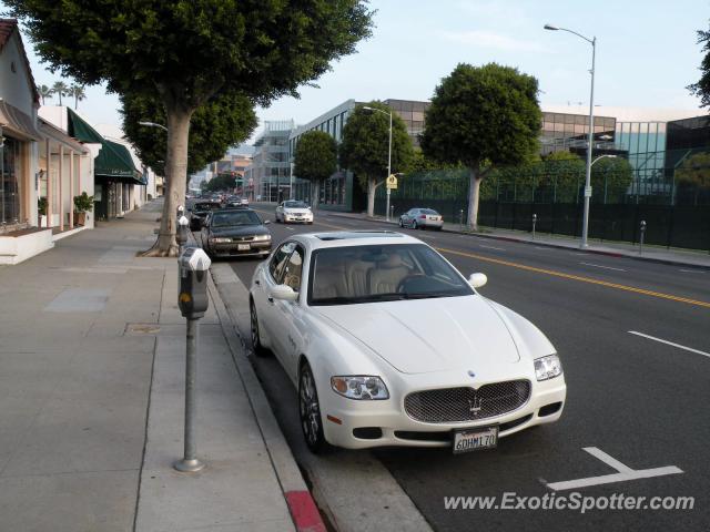 Maserati Quattroporte spotted in Beverly Hills, California