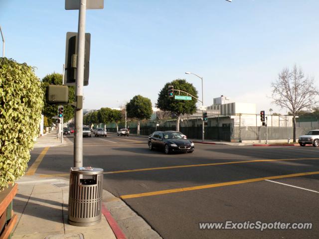 Maserati Quattroporte spotted in Beverly Hills, California