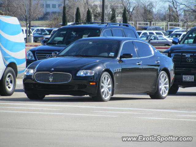 Maserati Quattroporte spotted in Dallas, Texas