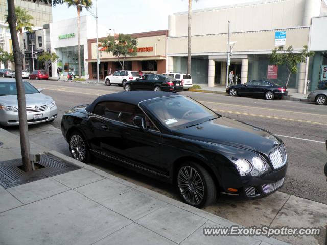 Bentley Continental spotted in Beverly Hills , California