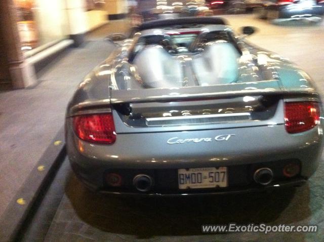 Porsche Carrera GT spotted in Toronto, Canada