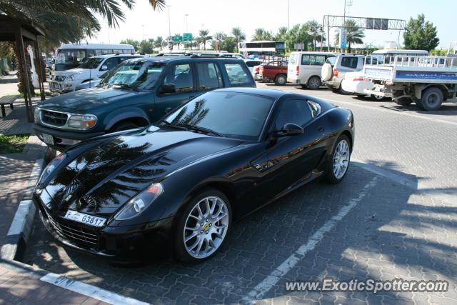 Ferrari 599GTB spotted in Dubai, United Arab Emirates