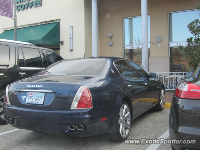 Maserati Quattroporte spotted in Dallas, Texas