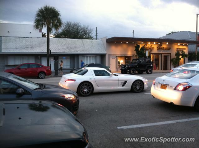 Mercedes SLS AMG spotted in Ft. Lauderdale, Florida