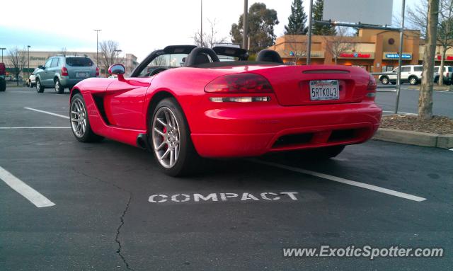 Dodge Viper spotted in Redding, California