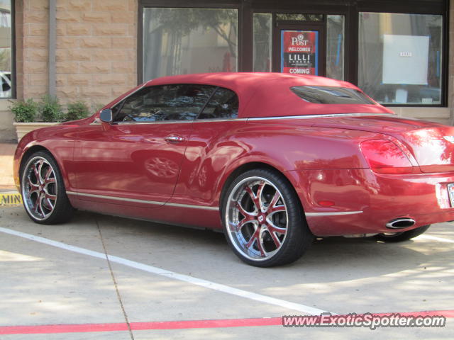 Bentley Continental spotted in Dallas, Texas