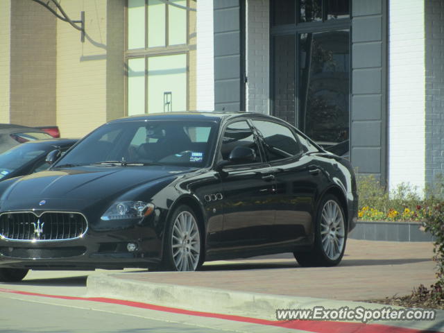 Maserati Quattroporte spotted in Dallas, Texas