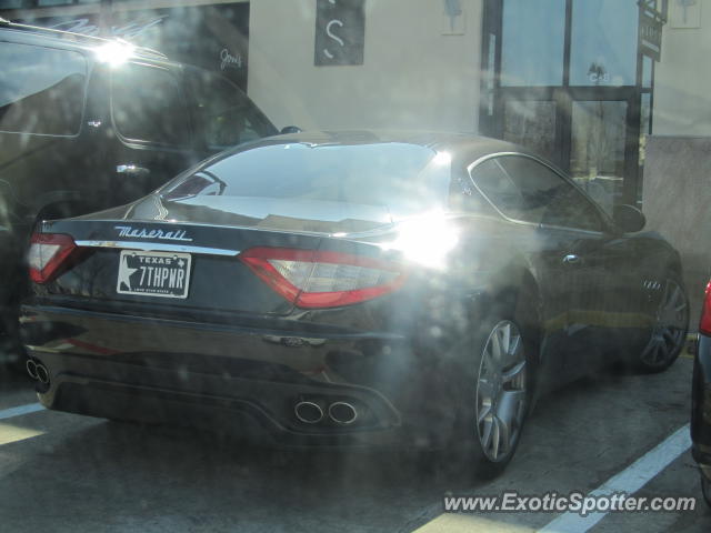 Maserati GranTurismo spotted in Dallas, Texas