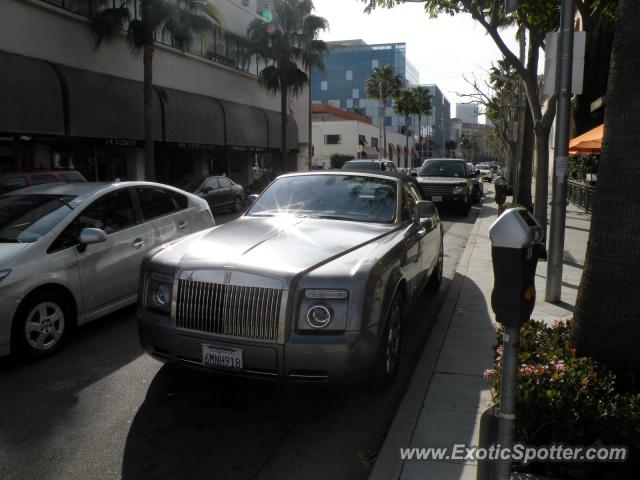 Rolls Royce Phantom spotted in Beverly Hills , California