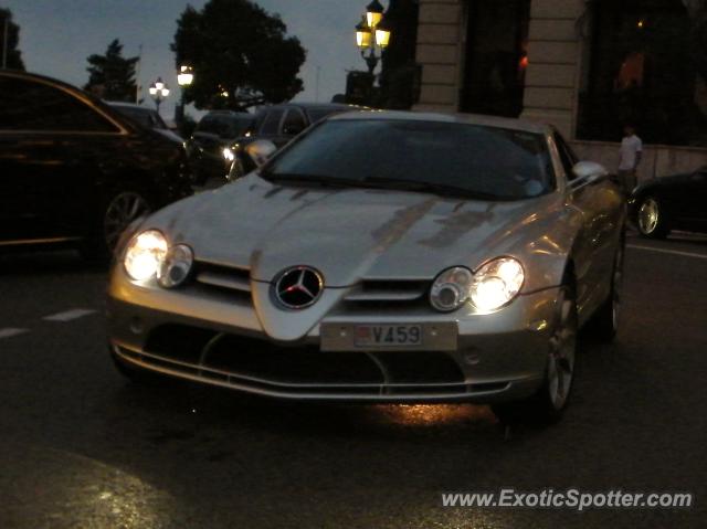 Mercedes SLR spotted in Monte-Carlo, Monaco