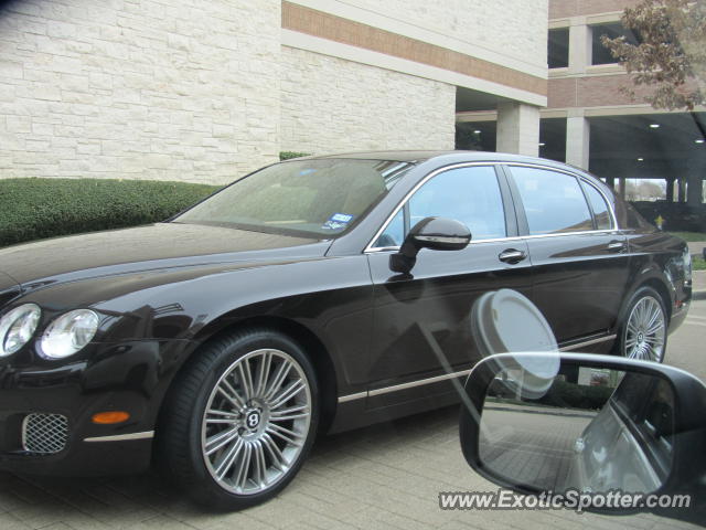 Bentley Continental spotted in Dallas, Texas