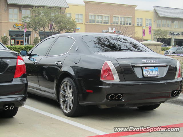 Maserati Quattroporte spotted in Dallas, Texas