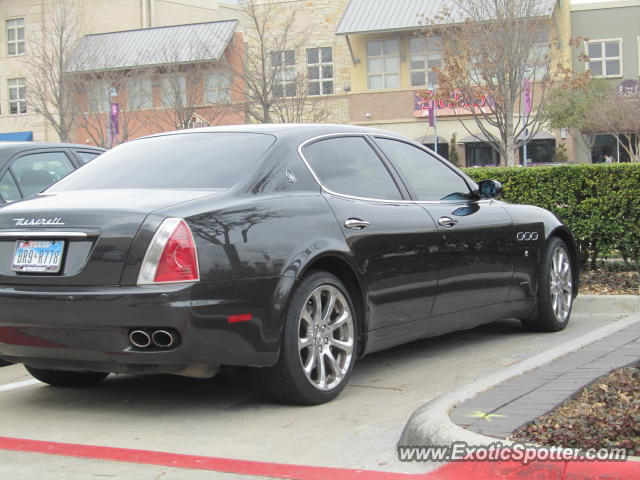 Maserati Quattroporte spotted in Dallas, Texas