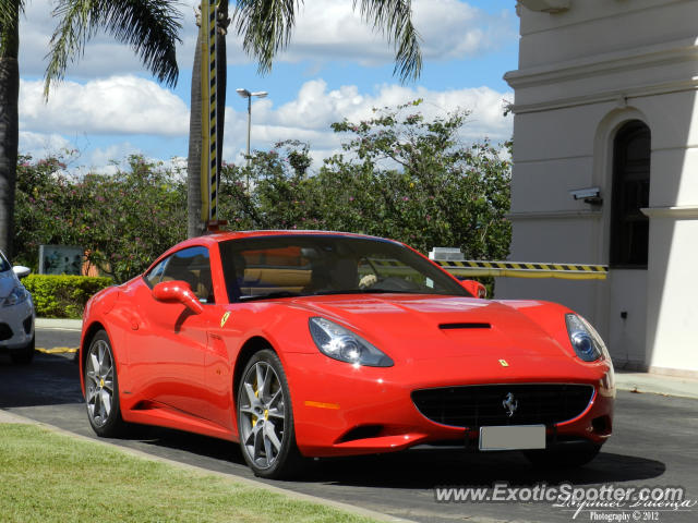 Ferrari California spotted in Brasília, Brazil