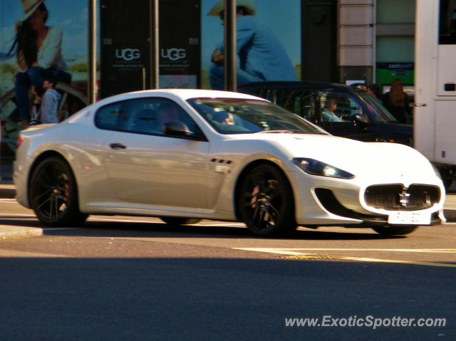 Maserati GranTurismo spotted in London, United Kingdom