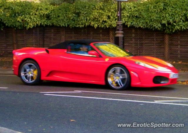 Ferrari F430 spotted in London, United Kingdom