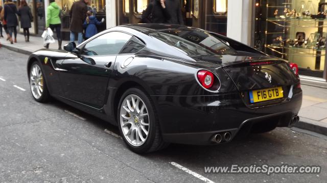 Ferrari 599GTB spotted in London, United Kingdom