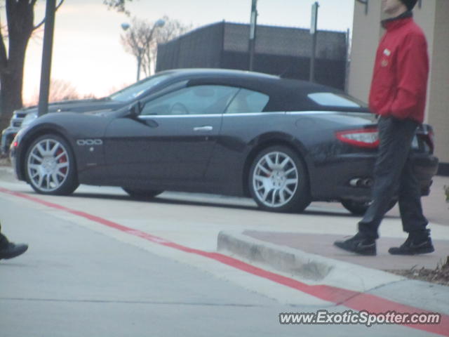 Maserati GranTurismo spotted in Dallas, Texas