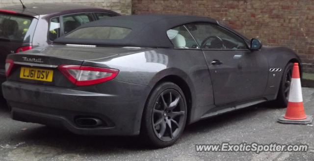 Maserati GranTurismo spotted in London, United Kingdom