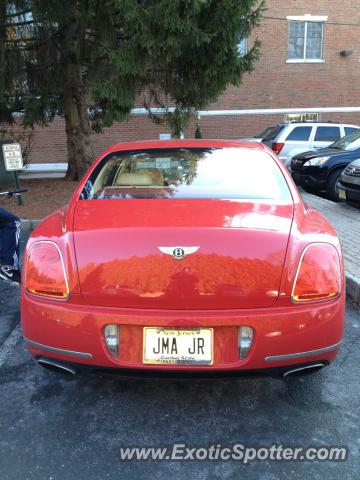 Bentley Continental spotted in Wyckoff, New Jersey