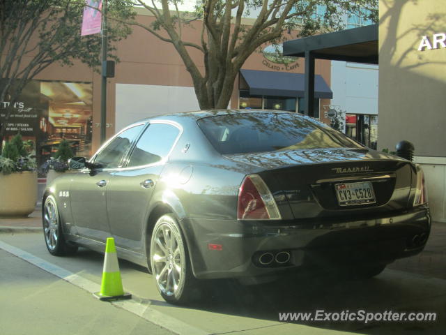 Maserati Quattroporte spotted in Dallas, Texas