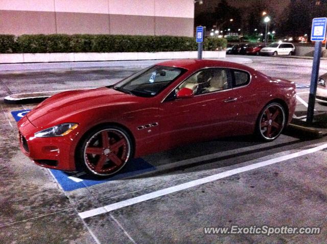 Maserati GranTurismo spotted in Atlanta, Georgia