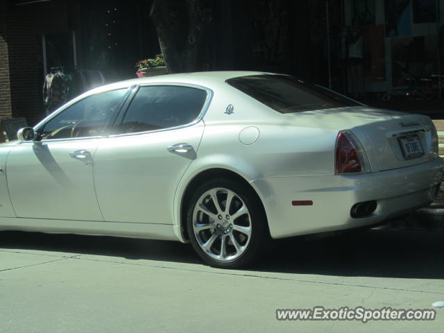 Maserati Quattroporte spotted in Dallas, Texas