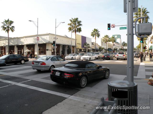 Aston Martin DB9 spotted in Beverly Hills , California