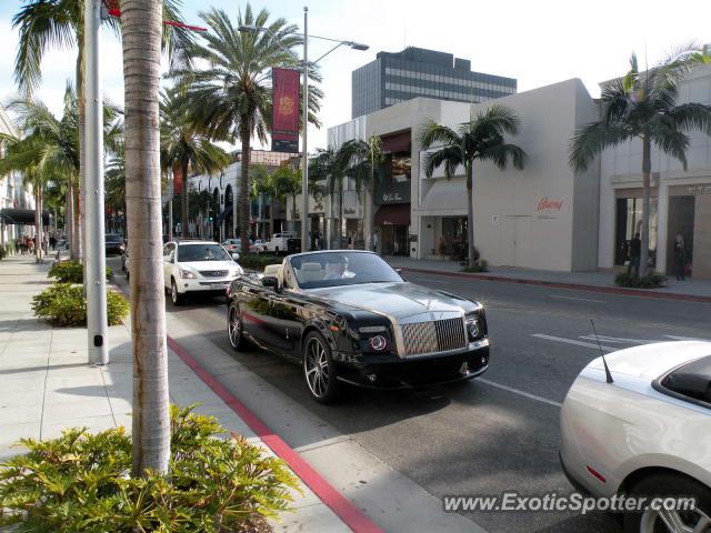 Rolls Royce Phantom spotted in Beverly Hills , California