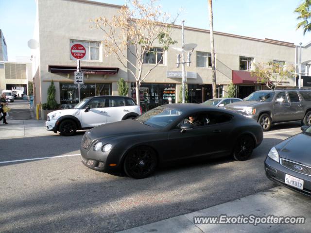 Bentley Continental spotted in Beverly Hills , California