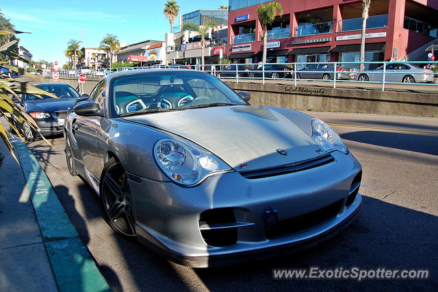 Porsche 911 GT2 spotted in La Jolla, California