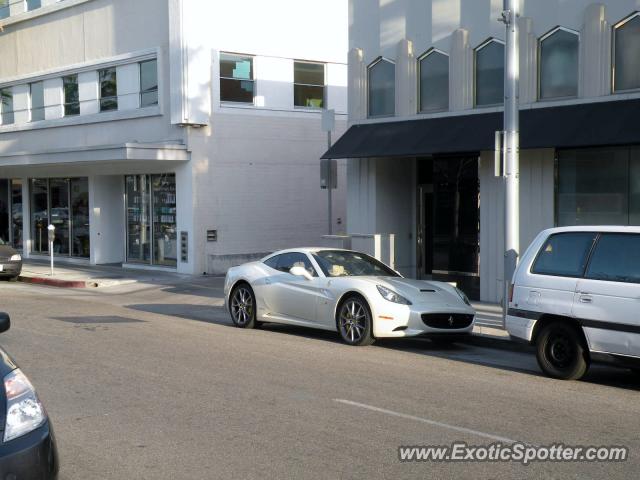 Ferrari California spotted in Beverly Hills , California