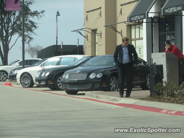 Bentley Continental spotted in Dallas, Texas