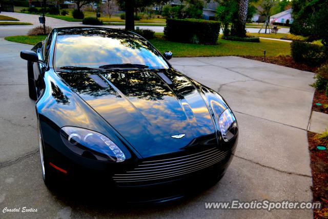 Aston Martin Vantage spotted in Jacksonville, Florida