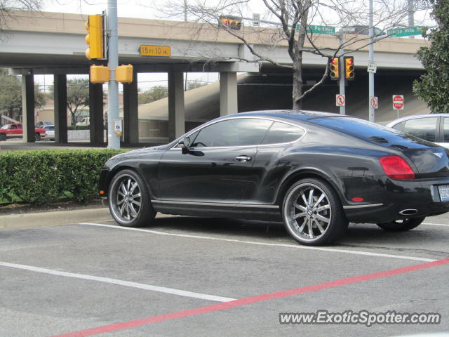 Bentley Continental spotted in Dallas, Texas