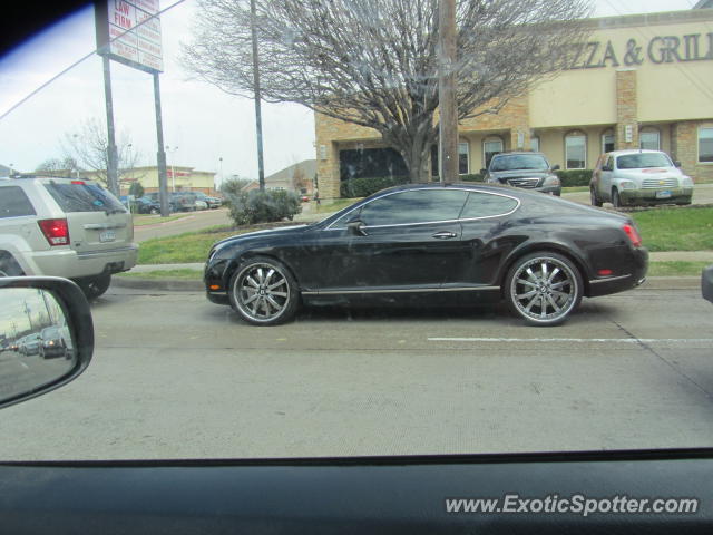 Bentley Continental spotted in Dallas, Texas