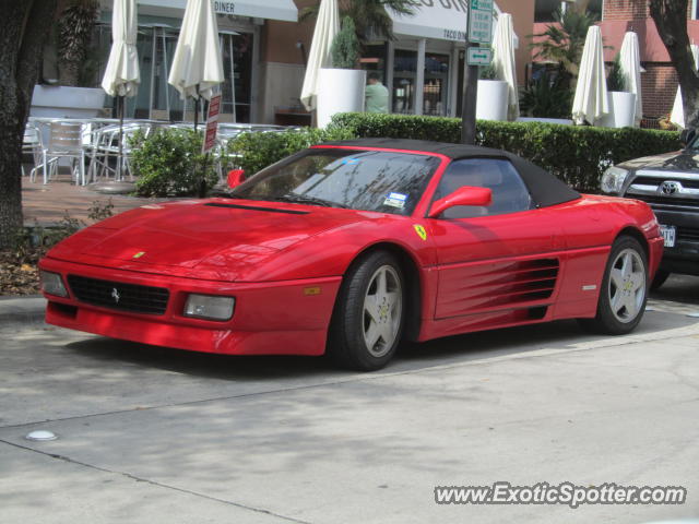 Ferrari 348 spotted in Dallas, Texas