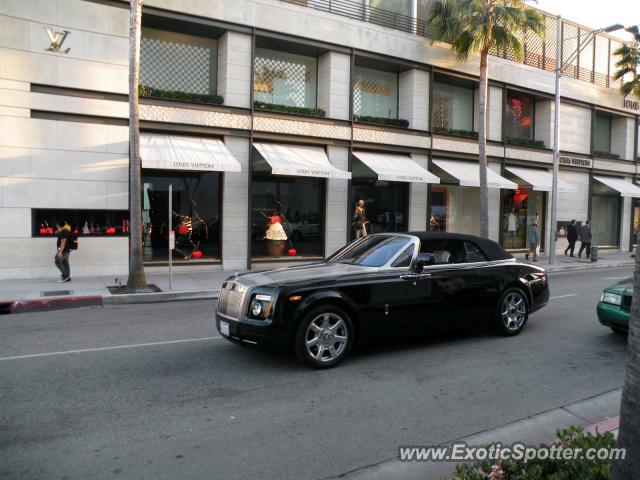 Rolls Royce Phantom spotted in Beverly Hills , California