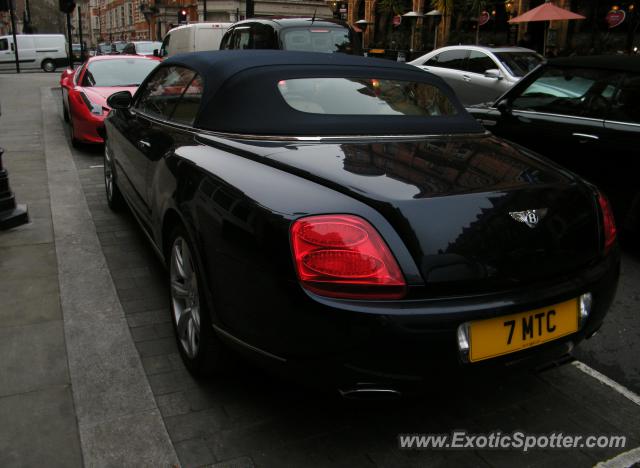 Bentley Continental spotted in London, United Kingdom