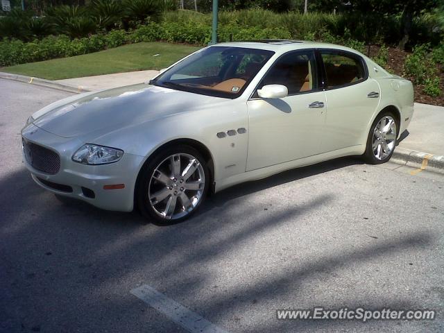 Maserati Quattroporte spotted in Orlando, FL, Florida