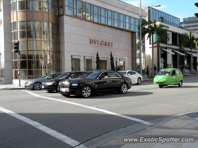 Rolls Royce Ghost spotted in Beverly Hills , California