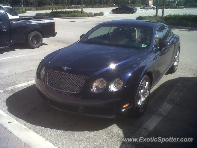 Bentley Continental spotted in Estero, FL, Florida