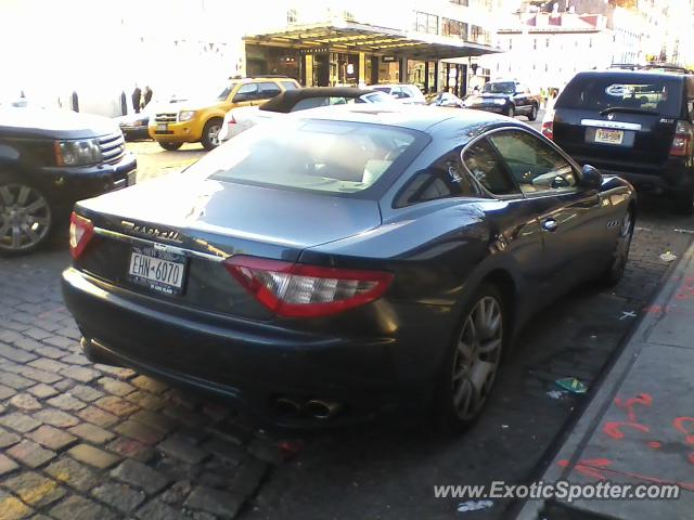 Maserati GranTurismo spotted in New York, New York