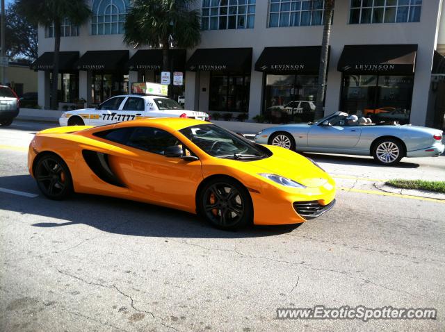 Mclaren MP4-12C spotted in Ft. Lauderdale, Florida