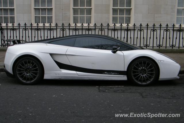 Lamborghini Gallardo spotted in London, United Kingdom