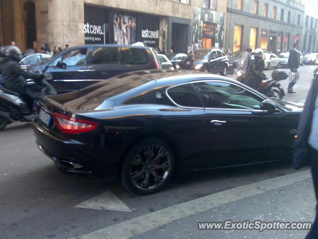 Maserati GranTurismo spotted in Milano, Italy