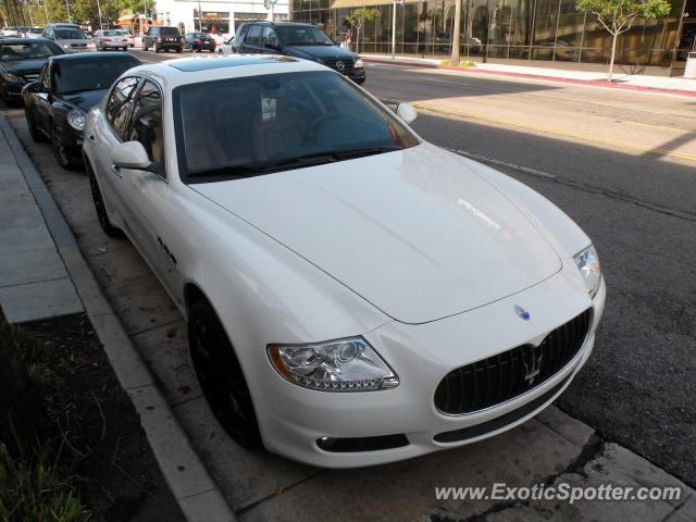 Maserati Quattroporte spotted in Beverly Hills , California