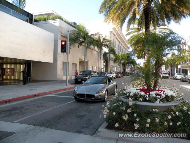 Maserati GranTurismo spotted in Beverly Hills , California