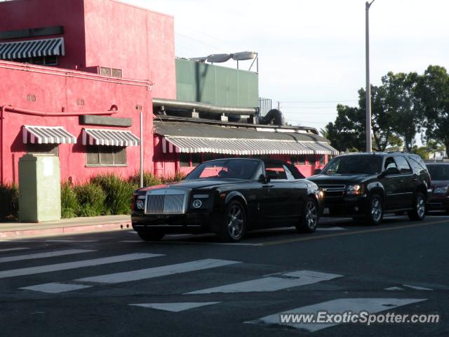 Rolls Royce Phantom spotted in Hollywood , California