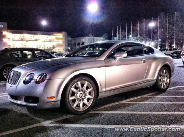 Bentley Continental spotted in Atlanta, Georgia